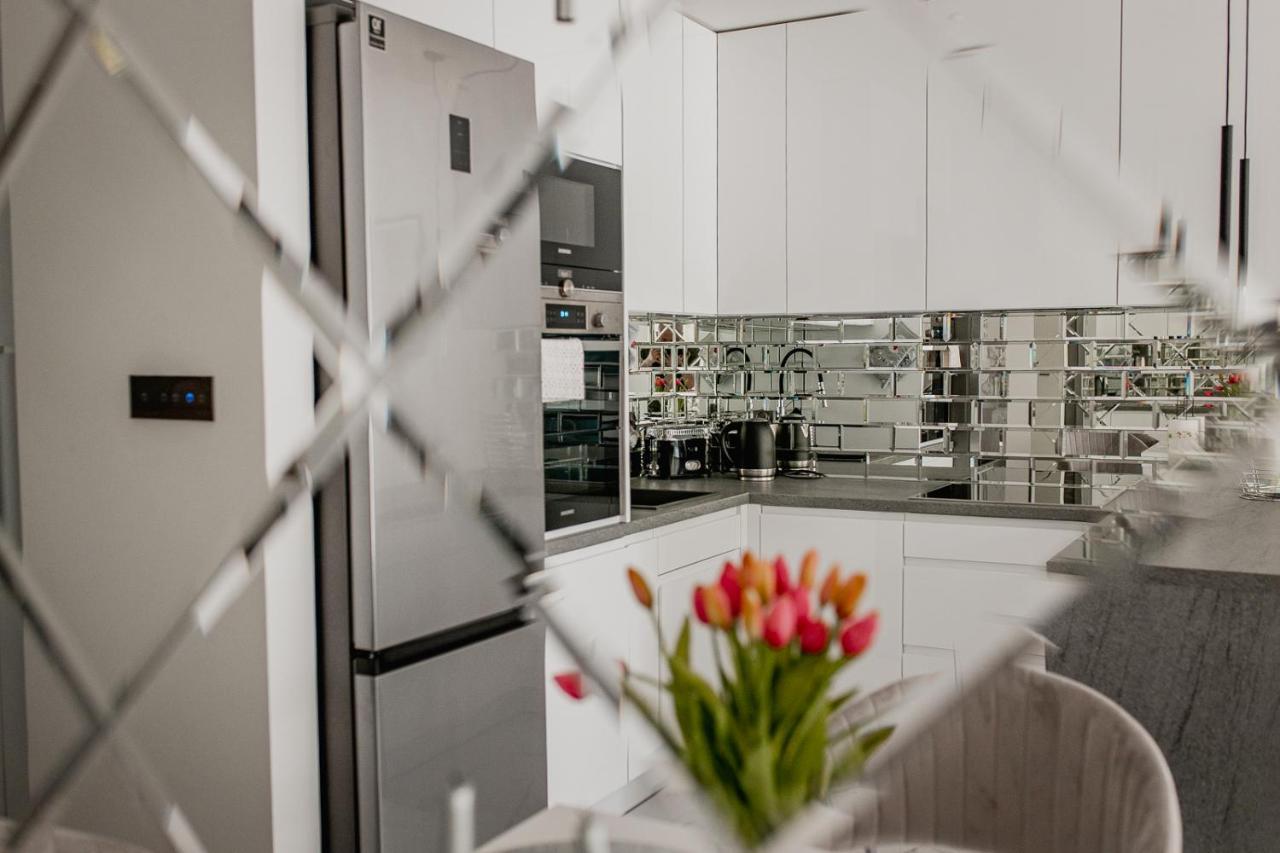 Apartament Villa Klar Ostroda Ngoại thất bức ảnh